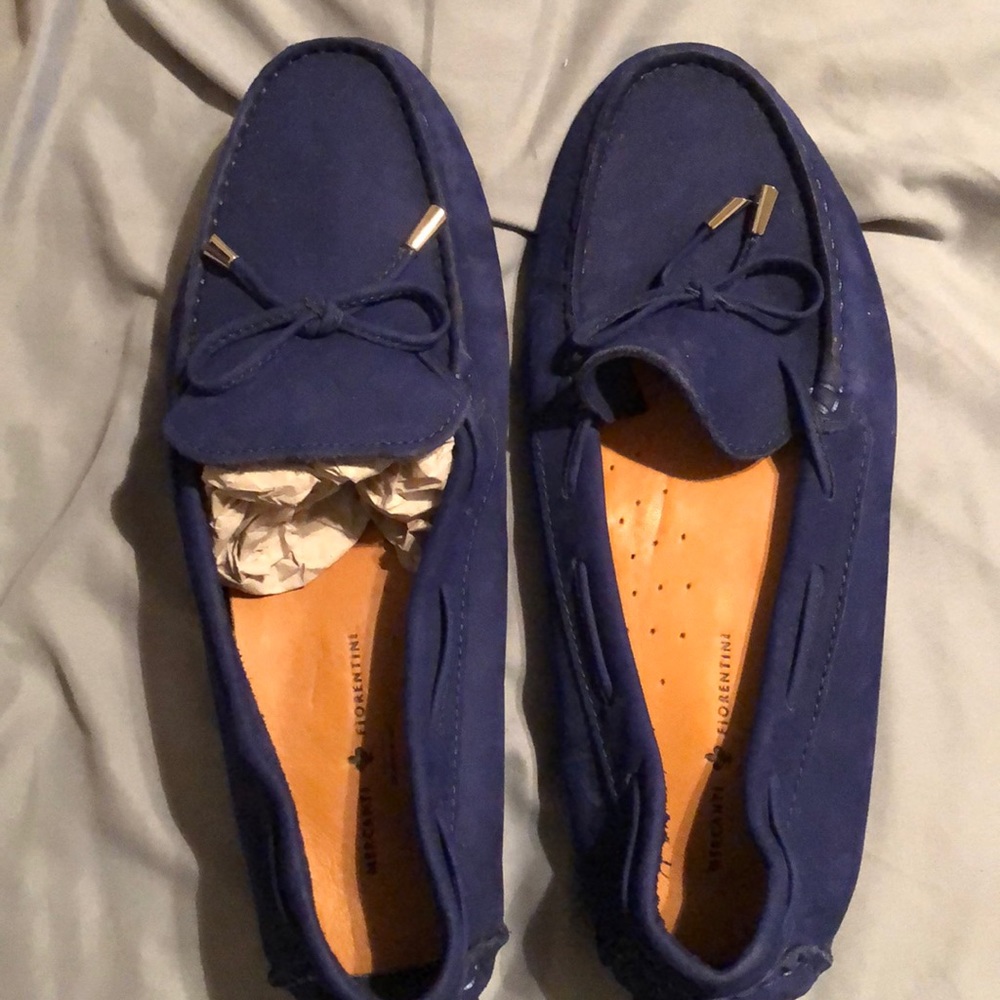 Brand new blue loafers